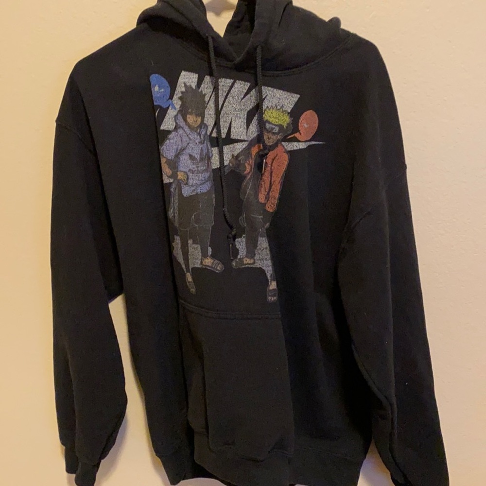 Gildan hoodie with naruto theme